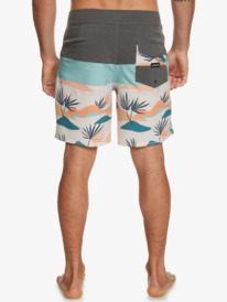 quiksilver, Surfsilk Panel 18" - Board Shorts for Men, IRON GATE (kzm7) Surfsilk Panel 18" - Board Shorts for Men EQYBS04780