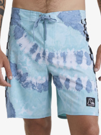 quiksilver, Mens Original Arch Washed 18" Boardshorts, PROVINCIAL BLUE (blm9) ORIGINAL ARCH WASHED 18 EQYBS04806