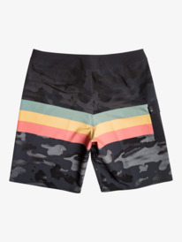 quiksilver, Surfsilk Hawaii Stripe 20" Boardshorts, BLACK (kvj8) SURFSILK HAWAII STRIPE 20 EQYBS04830