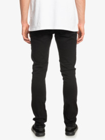quiksilver, Voodoo Surf 2022 - Slimfit Jeans voor Heren, BLACK BLACK (kvj0) Voodoo Surf 2022 - Slim Fit Jeans for Men EQYDP03432