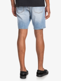 Modern Wave Salt Water 18" - Denim Shorts for Men  EQYDS03094