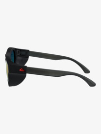 quiksilver, Eliminator+ P - Polarisierte Sonnenbrille für Männer, SMOKE/ML Q RED POLAR (xnnk) Eliminator+ P - Polarised Sunglasses for Men EQYEY03199
