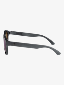 quiksilver, Eliminator - Sonnenbrille für Männer, METALIC BLACK/ML GREEN (xkkg) Eliminator - Sunglasses for Men EQYEY03202