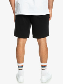 quiksilver, Essentials - Sweat Shorts for Men, BLACK (kvj0) Essentials - Sweat Shorts for Men EQYFB03312