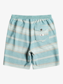 quiksilver, Great Otway Sweat Shorts, BRITTANY BLUE OTWAY STRIPE (blz3) Great Otway - Sweat Shorts for Men EQYFB03313