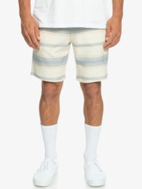 quiksilver, Great Otway - Short van JoggingStof voor Heren, BERING SEA OTWAY STRIPE (byg3) Great Otway - Sweat Shorts for Men EQYFB03313