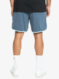 quiksilver, Scallop Terry - Short van JoggingStof voor Heren, MIDNIGHT NAVY HEATHER (bslh) Scallop Terry - Sweat Shorts for Men EQYFB03314