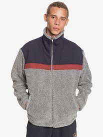 Bogong Gum - Pop Corn Sherpa Zip-Up Hoodie for Men  EQYFT04190