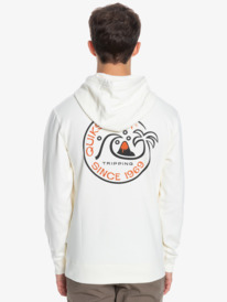 quiksilver, Into The Wide - Sweat à capuche en matière biologique pour Homme, ANTIQUE WHITE (wcl0) Into The Wide - Organic Hoodie for Men EQYFT04290