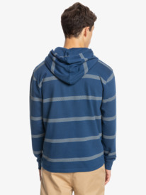 quiksilver, Desert Dust - Sweat à capuche pour Homme, SARAGOSA SEA DESERT DUST STRIP (bsg6) Desert Dust - Hoodie for Men EQYFT04350