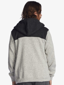 quiksilver, Keller Block Zip 2022 - Sweatshirt com capuz e fecho de correr para Homem, LIGHT GREY HEATHER (sjsh) Keller Block Zip 2022 - Zip-Up Hoodie for Men EQYFT04427