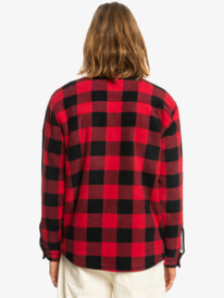 quiksilver, Tolala Allover - Fleece-Hemd für Männer, AMERICAN RED TOLALA PLAID (bpy6) Tolala Allover - Fleece Shirt for Men EQYFT04436
