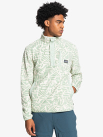 quiksilver, No Destination - Fleece-Sweatshirt für Männer, ABSTRACT LOGO ANTIQUE WHITE (wcl6) No Destination - Fleece for Men EQYFT04484