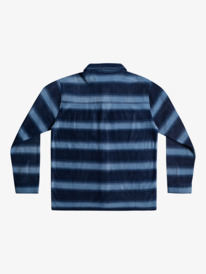 quiksilver, Surf Days Long Sleeve Flannel Shirt, NAVY BLAZER FLANNEL STRIPE (byj6) Surf Days - Fleece Shirt for Men EQYFT04519