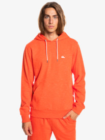 quiksilver, Bay rise 2022 - Felpa con cappuccio da Uomo, CHERRY TOMATO SPACEDYE (nnj6) Bay rise 2022 - Hoodie for Men EQYFT04523