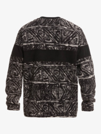 quiksilver, Flame On 2022 - Funktionelles Fleece-Sweatshirt, HIGH HERITAGE SNOW WHITE (wbk2) Flame On 2022 - Technical Fleece Sweatshirt EQYFT04560