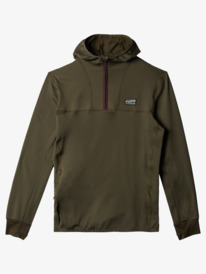 Steep Point - Half Zip Hooded Base Layer Top for Men  EQYFT04568