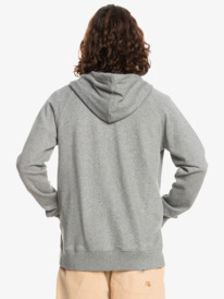 quiksilver, Essentials 2022 - Sweatshirt com capuz e fecho de correr para Homem, LIGHT GREY HEATHER (sjsh) Essentials 2022 - Zip Up Hoodie for Men EQYFT04649