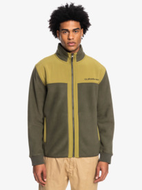 quiksilver, Simpang 2022 - Polaire zippée pour Homme, GRAPE LEAF (cre0) Simpang 2022 - Zip Up Fleece for Men EQYFT04663