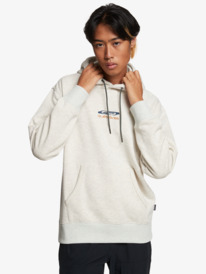 quiksilver, Sunny Peaksy 2022 - Kapuzenpulli für Männer, ANTIQUE WHITE HEATHER (wclh) Sunny Peaksy 2022 - Hoodie for Men EQYFT04686
