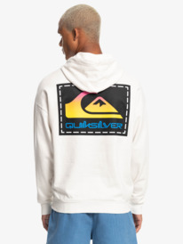 quiksilver, Quiksilver x Stranger Things Rainbow 2022 - Kapuzenpulli für Männer, WHITE (wbb0) Quiksilver x Stranger Things Rainbow 2022 - Hoodie for Men EQYFT04711