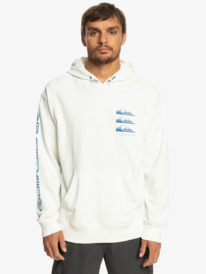 quiksilver, Atmospheric Force - Kapuzenpulli für Männer, SNOW WHITE (wbk0) Atmospheric Force - Hoodie for Men EQYFT04728