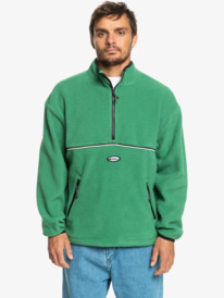 quiksilver, Saturn - Half Zip Fleece for Men, FOLIAGE (gqe0) Saturn - Half Zip Fleece for Men EQYFT04742