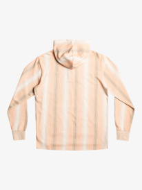 quiksilver, Baja Henley Hoodie, PRALINE BAJA STRIPE (ckq3) BAJA HENLEY EQYFT04745
