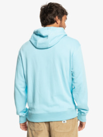 quiksilver, Retro Fade - Sudadera con Capucha para Hombre, SKY BLUE (bgc0) Retro Fade - Hoodie for Men EQYFT04749