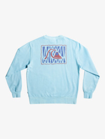 quiksilver, Neon Slab Sweatshirt, SKY BLUE (bgc0) Neon Slab - Sweatshirt for Men EQYFT04751