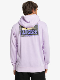 quiksilver, Neon Slab - Sudadera con Capucha para Hombre, PASTEL LILAC (pfm0) Neon Slab - Hoodie for Men EQYFT04752