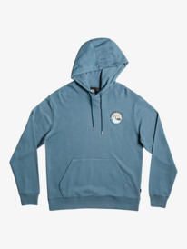 quiksilver, QS Bubble Stamp Chandail à Capuchon pour Homme, BERING SEA (byg0) QS Bubble Stamp - Hoodie for Men EQYFT04756