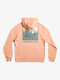 quiksilver, QS Bubble Stamp Chandail à Capuchon pour Homme, CAFE CREME (tjb0) QS Bubble Stamp - Hoodie for Men EQYFT04756