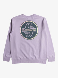 quiksilver, Core Bubble - Sweatshirt para Homem, PASTEL LILAC (pfm0) Core Bubble - Sweatshirt for Men EQYFT04775