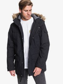 Storm Drop 5K - Waterproof Hooded Canvas Parka for Men  EQYJK03510