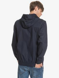 quiksilver, Brooks Unlined - Veste à capuche en toile pour Homme, NAVY BLAZER (byj0) Brooks Unlined - Hooded Canvas Jacket EQYJK03559