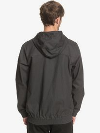 quiksilver, Мужская куртка Brooks Unlined, TARMAC (kta0) Brooks Unlined - Hooded Canvas Jacket EQYJK03559