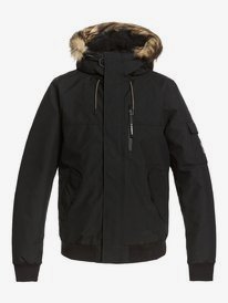 quiksilver, Arris - Chaqueta con capucha para Hombre, BLACK (kvj0) Arris - Hooded Jacket for Men EQYJK03613