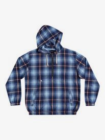 Neo Blue - Twill Anorak for Men  EQYJK03647