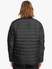 quiksilver, Scaly 2022 - Chaqueta Acolchada para Hombre, BLACK (kvj0) Scaly 2022 - Puffer Jacket for Men EQYJK03753