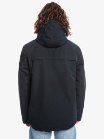 quiksilver, Водостойкая парка Waiting Period, BLACK (kvj0) Waiting Period - Water Resistant Parka Jacket for Men EQYJK03755