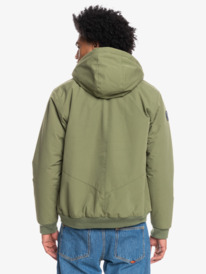 quiksilver, Водостойкая куртка New Brooks 5K, FOUR LEAF CLOVER (gph0) New Brooks 5K - Water Repellent Jacket for Men EQYJK03757
