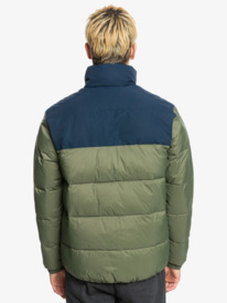 quiksilver, Wolfs Shoulders - Giacca imbottita da Uomo, FOUR LEAF CLOVER (gph0) Wolfs Shoulders - Puffer Jacket for Men EQYJK03760