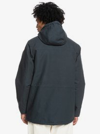 quiksilver, The Drop - Giacca impermeabile da Uomo, BLACK (kvj0) The Drop - Water Resistant Jacket for Men EQYJK03762