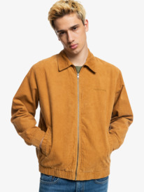 quiksilver, Transeasonal - Chaqueta de Pana para Hombre, BONE BROWN (cmt0) Transeasonal - Corduroy Jacket for Men EQYJK03765
