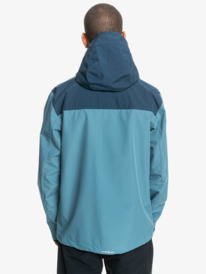 quiksilver, Lizard Heads - Giacca impermeabile da Uomo, PROVENCIAL (blm0) Lizard Heads - Waterproof Jacket for Men EQYJK03819