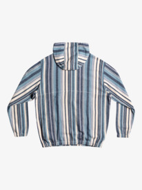 quiksilver, Neo Blue Veste demi-zip pour Homme, PROVENCIAL BLUE NEO BLUE (blm3) Neo Blue 2022 - Half Zip Jacket for Men EQYJK03896