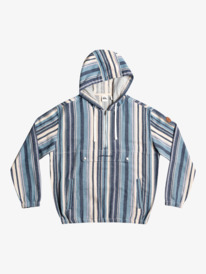 quiksilver, Neo Blue Veste demi-zip pour Homme, PROVENCIAL BLUE NEO BLUE (blm3) Neo Blue 2022 - Half Zip Jacket for Men EQYJK03896