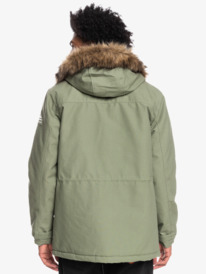 quiksilver, Long Trip 2022 - Parka Jacket for Men, FOUR LEAF CLOVER (gph0) Long Trip 2022 - Parka Jacket for Men EQYJK03904