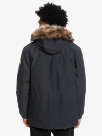 quiksilver, Long Trip 2022 - Chaqueta parka para Hombre, BLACK (kvj0) Long Trip 2022 - Parka Jacket for Men EQYJK03904